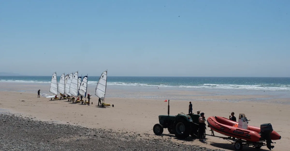 découvrez le land sailing, un sport de voile terrestre alliant vitesse et sensations fortes sur terre ferme. parfait pour les amateurs d'aventure et de nature.